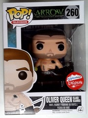 Pop! Vinyl: Televison: Oliver Queen: Island Scarred: 260: Arrow(OPEN BOX)